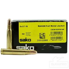 Sako 8x57 JS 8,2g Range FMJ