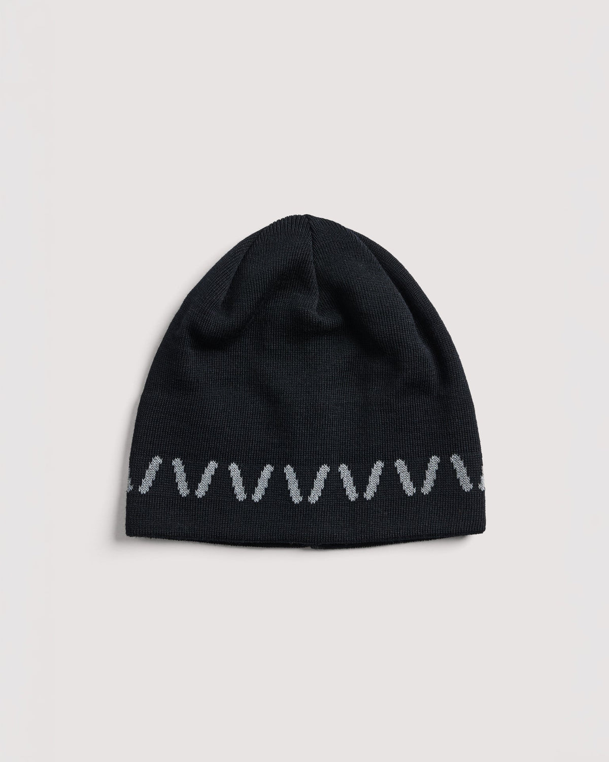 Seger Reflective Wool Beanie Black