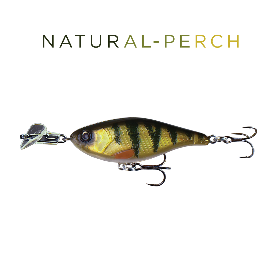 Headbanger Cranky Shad 7,6 cm Natural Perch