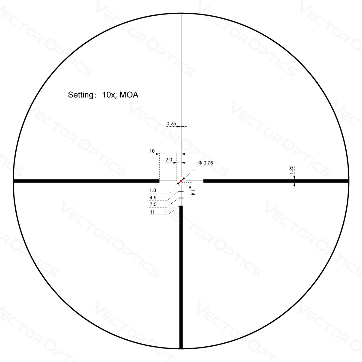 Vector Optics Continental X6 2-12x50 G4