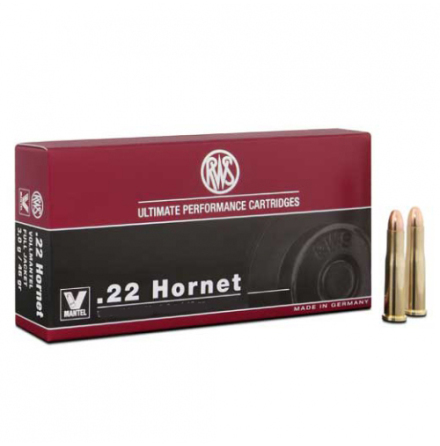 RWS .22 Hornet 3g Soft Point