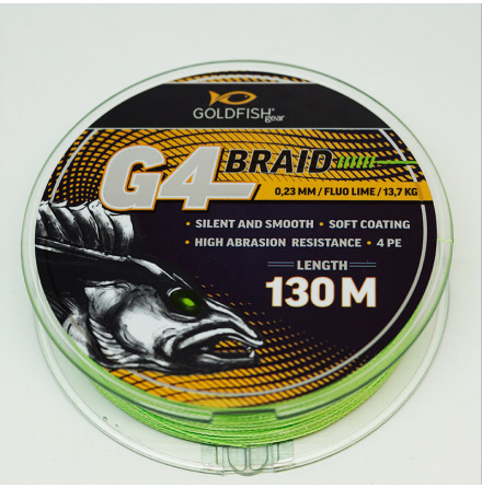 Goldfish G4-Braid 0.20 Fluo Lime