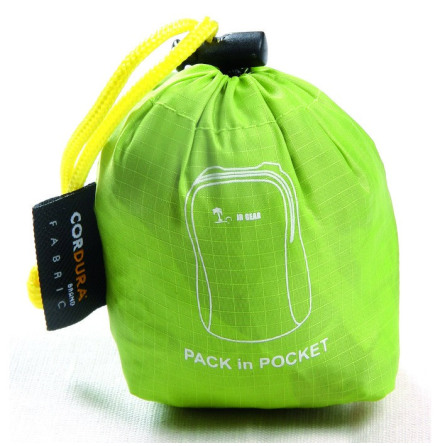 Jr Gear Back Pack In Pocket Cord Ljusgrn 20L