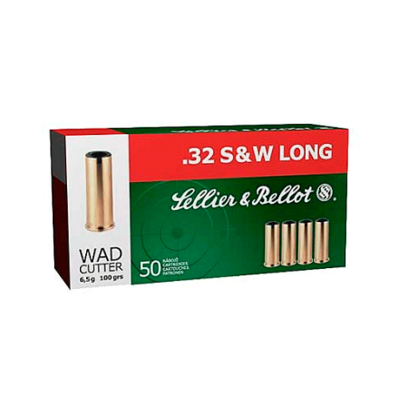 S&B .32 S&W Long Wad Cut
