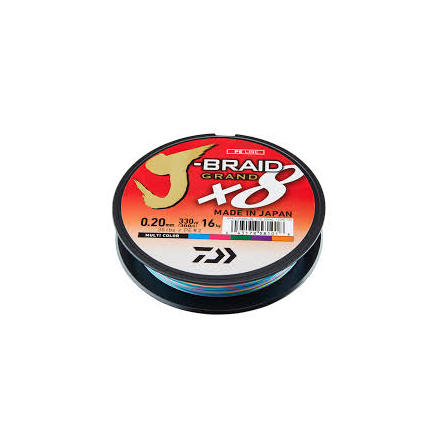 Daiwa J-Braid Grand 0.35mm 300M Multicolor