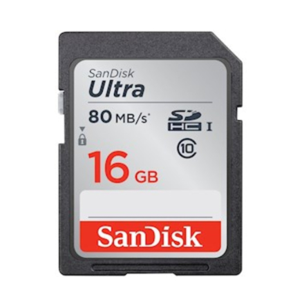 Sandisk SD kort 16GB