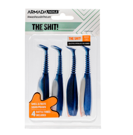 The shit! 100mm Perfect Blue 4-pack