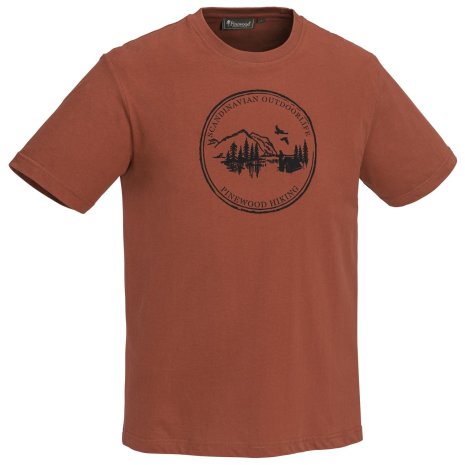 Pinewood CAMP T-Shirt Teracotta