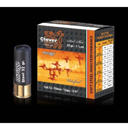 Clever Mirage T3 12/70 32g Us 5 Steel Water soluble wad