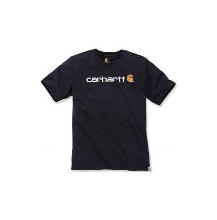 Carhartt Core Logo T-shirt S/S - Black