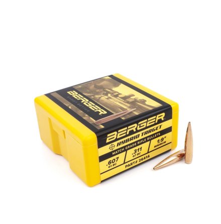 Berger kulor 6,5mm 140gr Hybrid Target