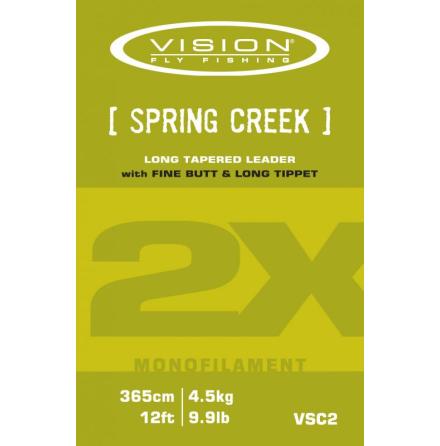 Vision Spring Creek Leader 7X 12ft 1,0 kg