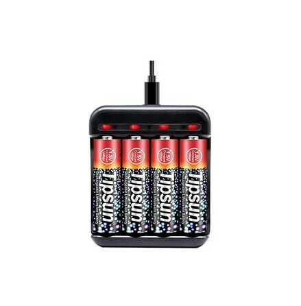 Tipsun 1,5v AA rechargeable Lithium Kit
