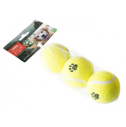 Hundleksak Active Canis Tennisboll 6,5cm 3-pack