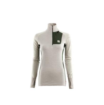 Aclima Femunden Polo Ws Beige Melange/Olive Night S