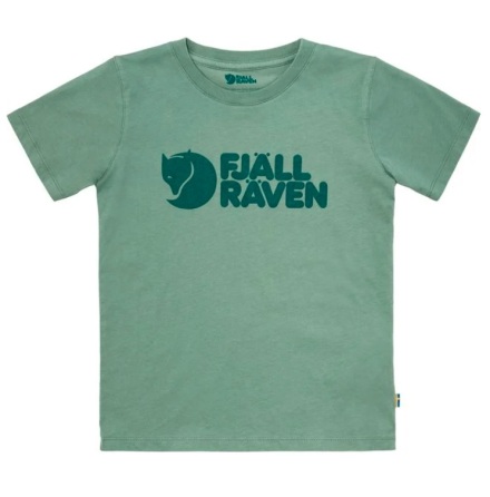 Fjllrven Kids Logo T-shirt Patina Green