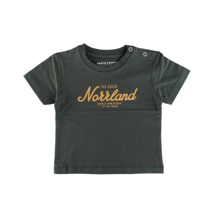 Great Norrland Kids T-Shirt Duffle Green