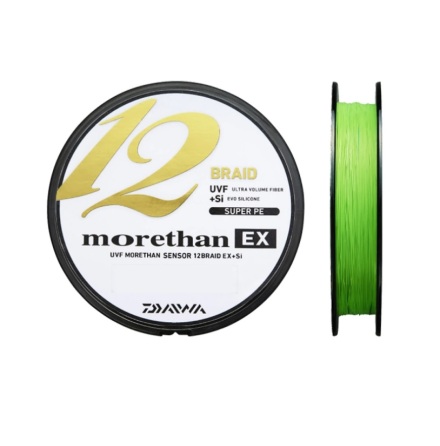 Daiwa Morethan 12 EX +Si 0.14mm Lime Green