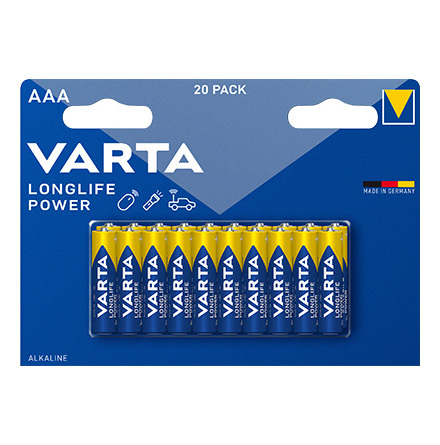 Varta LongLife Power AAA 20-Pack