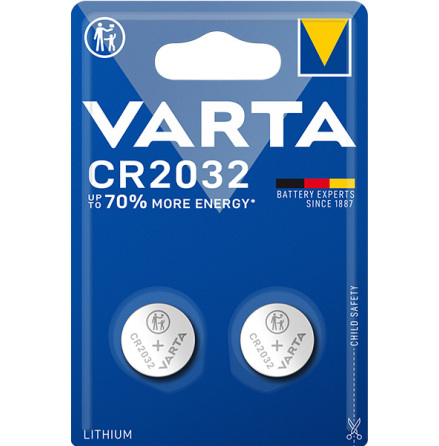 Varta Lithium CR2032 2-Pack