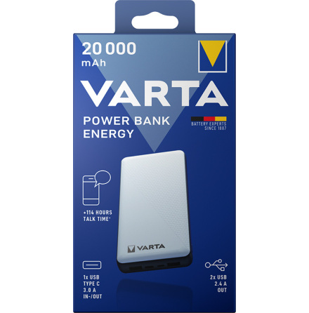 Varta Powerbank Energy 20000mAh