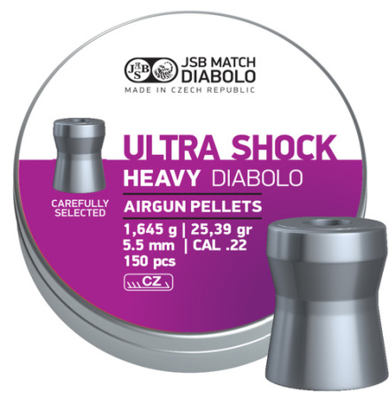 JSB Ultra shock Heavy 5,5mm 150st