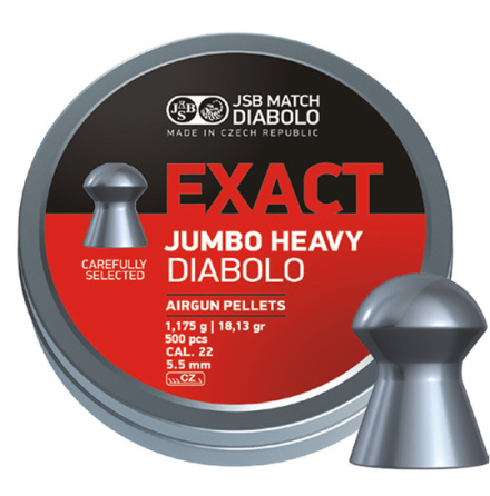 JSB Exact Jumbo Heavy 5,52 500st