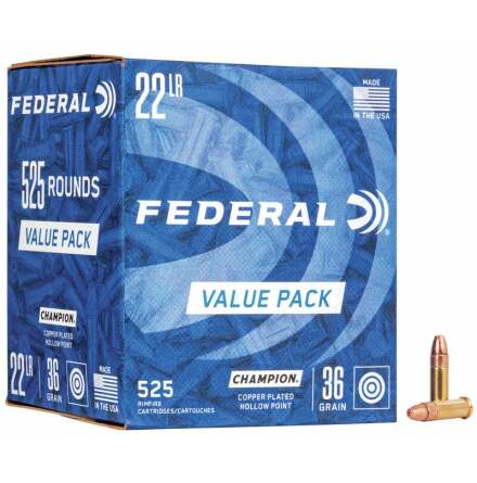 Federal 22 LR Value Pack 525 st 
