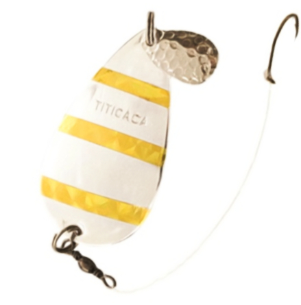 Kinetic Titicaca Clapper 58mm Silver/Yellow