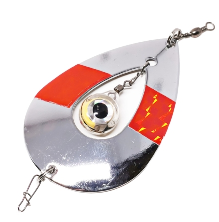 Wiggler Kalakinn Eye 75mm Silver/Rd