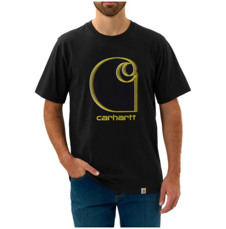 Carhartt C Graphic T-Shirt S/S Black
