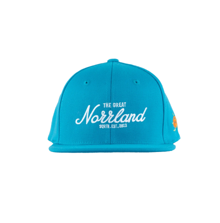 Great Norrland Kids Keps - Tropical Blue