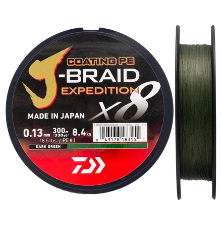 Daiwa J-Braid Expedition 150M DG