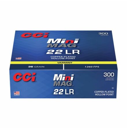 CCI .22LR Mini-Mag HP 300-pack