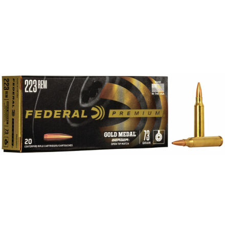 Federal .223 Rem Berger BT Target 73gr