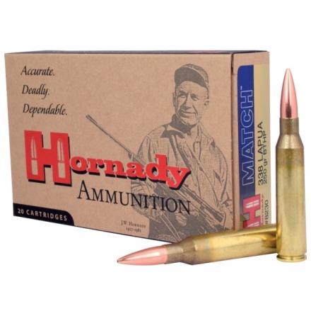 Hornady .338 Lapua 250gr BTHP