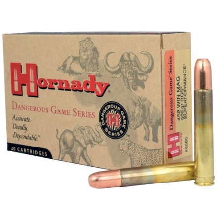 Hornady 458 Win 500gr DGS