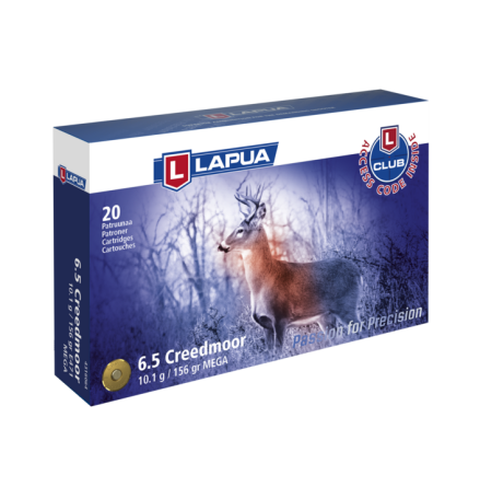 Lapua 6,5 Creedmoor 10,1g Mega