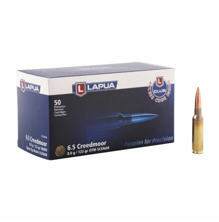 Lapua 6,5 Creedmoor 8g Scenar