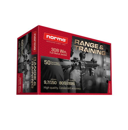 Norma Range and Training 308 Win 9,7g FMJ