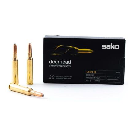 Sako 6,5x55SE 10,1g SP Deerhead