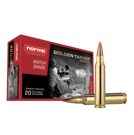 Norma .223 Rem 69gr Golden target 20st