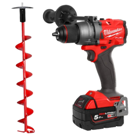 Milwaukee M18 FDD3 + Easy 125