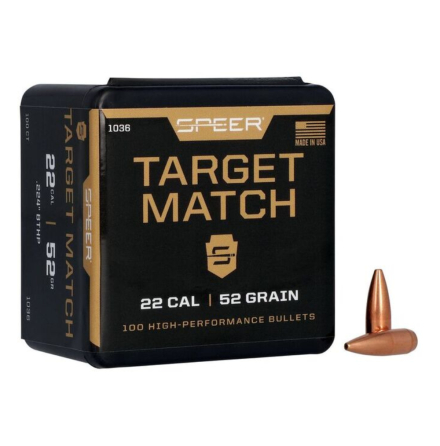 Speer BTHP .22 52gr