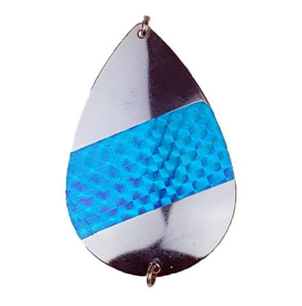 Wiggler KalaKinn 75mm Silver Blå