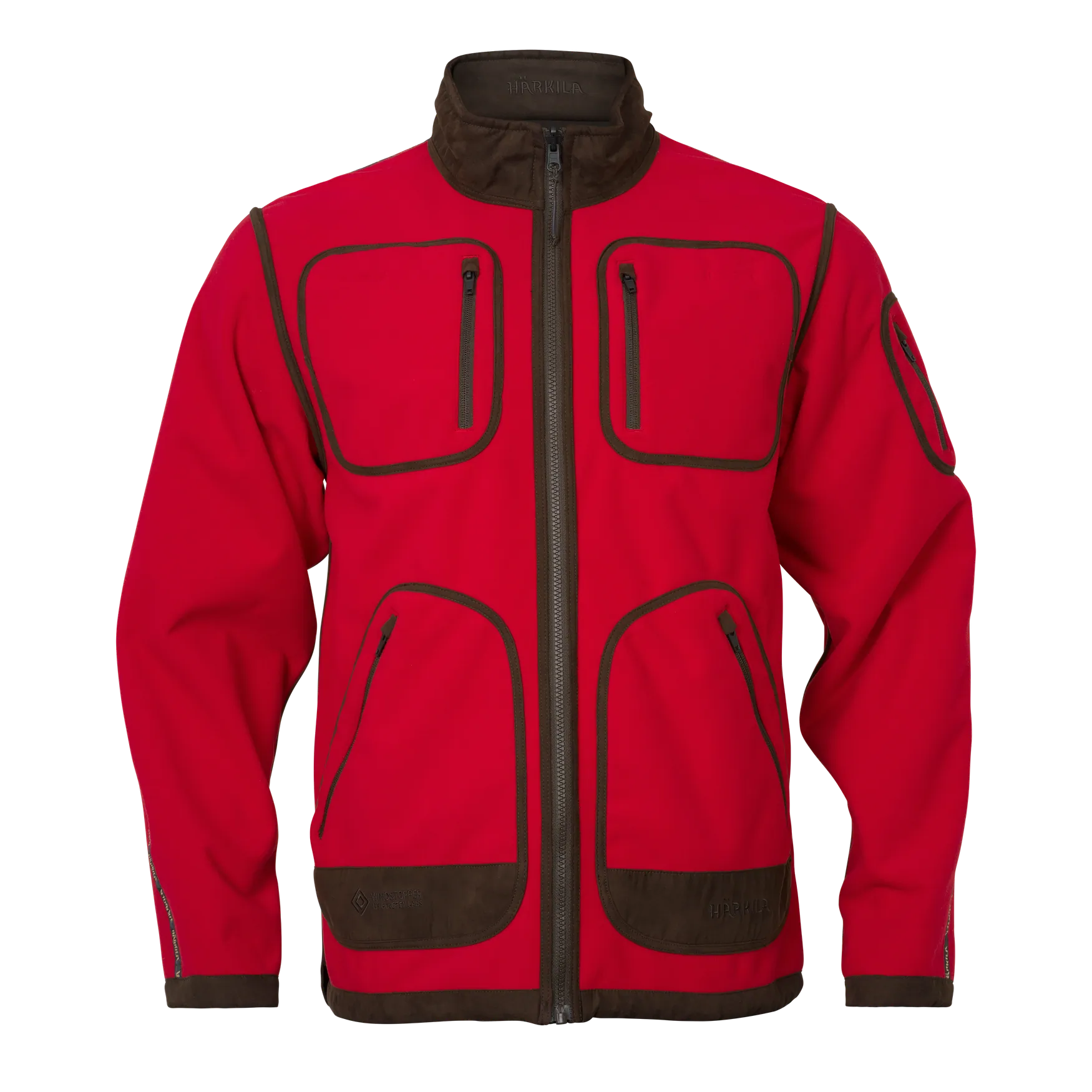 Härkila Kamko Regal Fleecetröja red/brown
