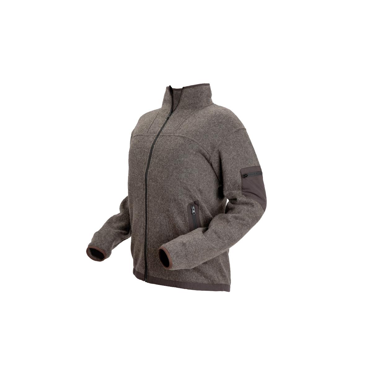 Nordhunt Shamrock Wool Cardigan Earth