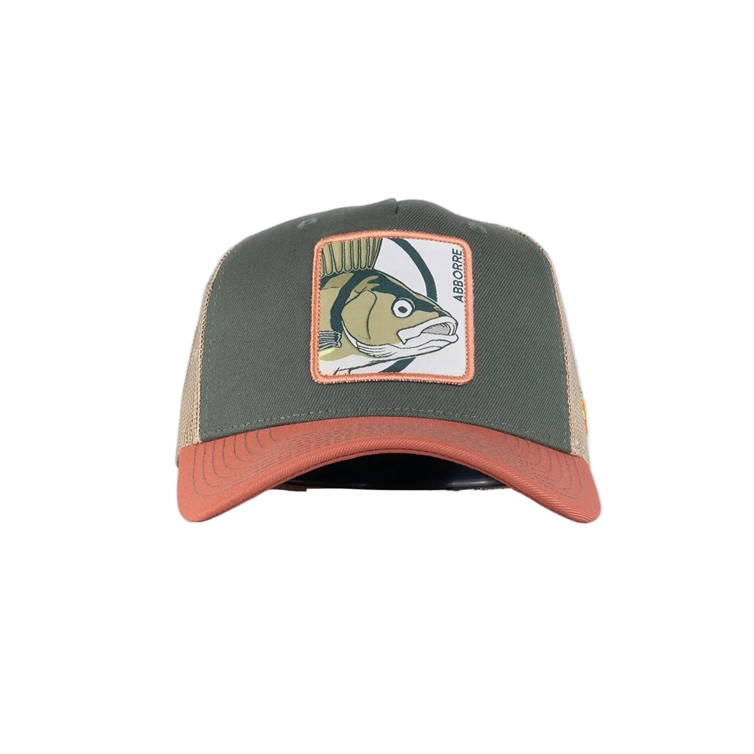 Great Norrland Aborre Trucker Keps Hooked Khaki
