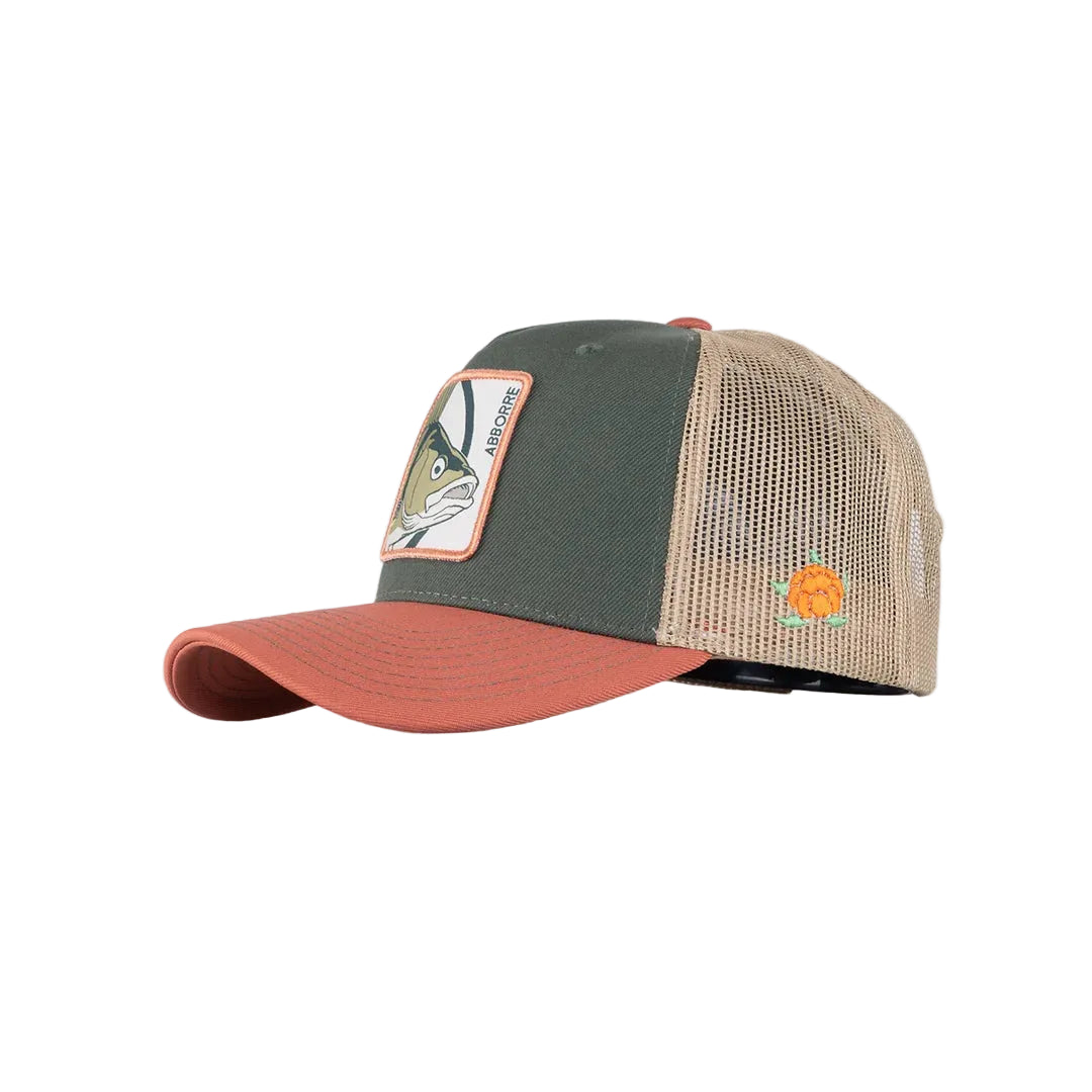 Great Norrland Aborre Trucker Keps Hooked Khaki