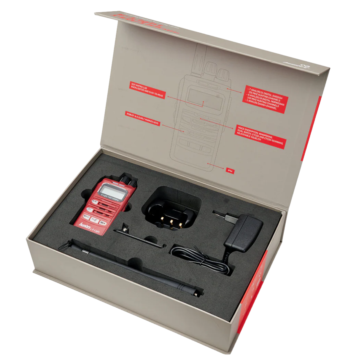 Hunter E-Light BT 155mhz Analog/Digital